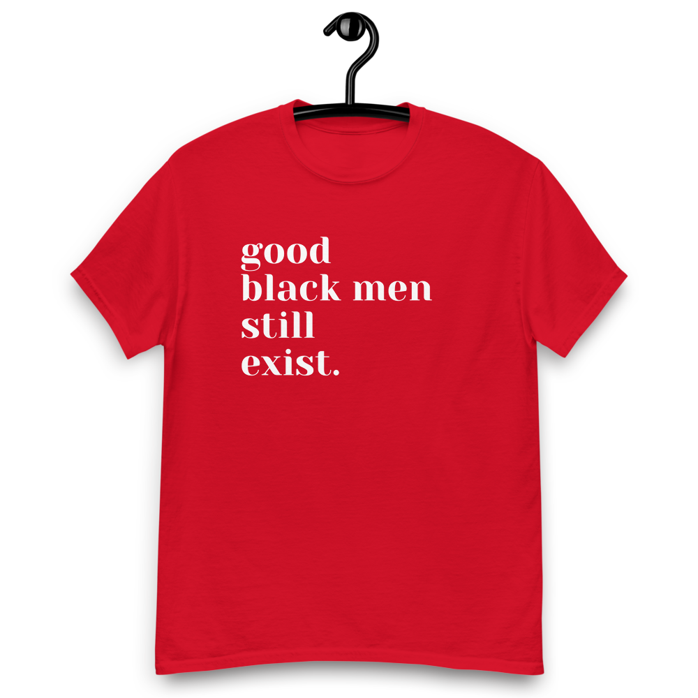 GOOD BLACK MEN (RED T-SHIRT)